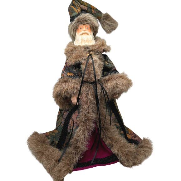 Terrific Old World Santa Tree Topper Pictures